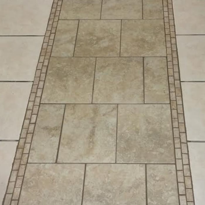 broken tile - repair