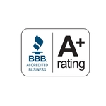 BBB A+ acredited
