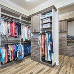 His & Hers Walk-In Closet