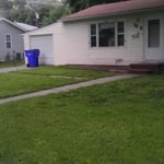 After Front yard.