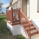 Before Deck Remodel