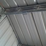 conduit, j-box, feeding interior and exterior bar