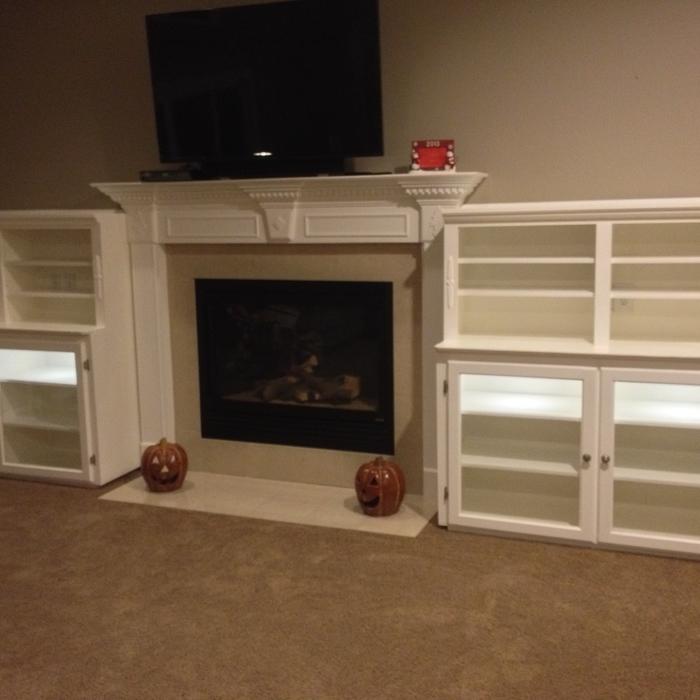 custom built-in cabinets