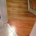 Entrance into walk-in closet