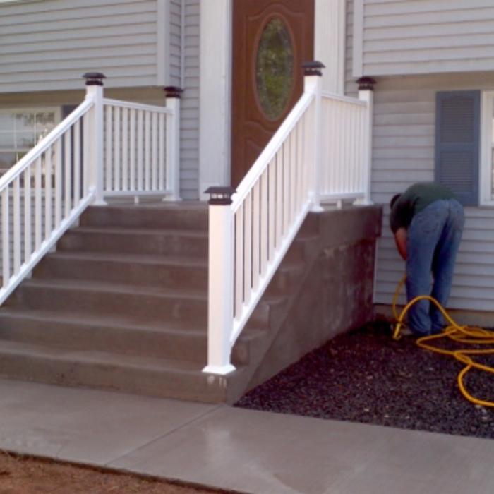 Completed stoop