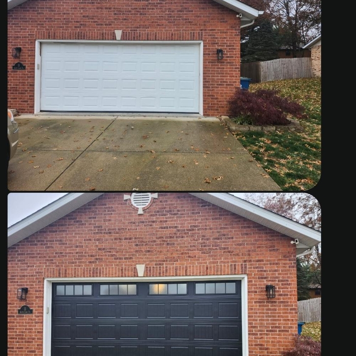 Garage door upgrade