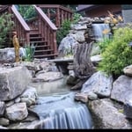 Waterfall w/Patio