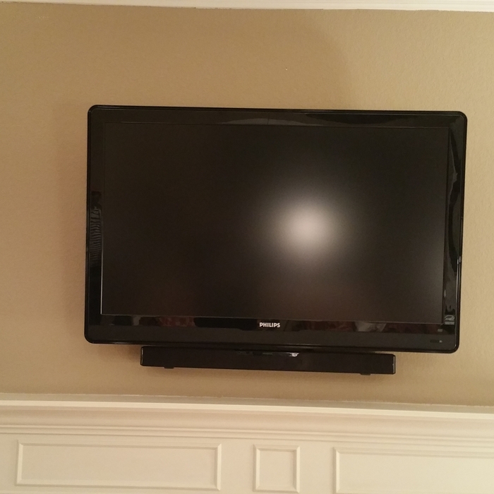 Fireplace TV mount