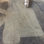 Restaurant Dumpster pad in process