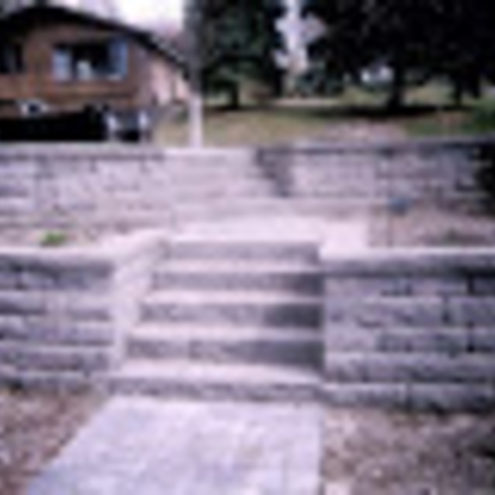 Terraced walls -