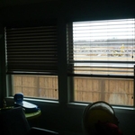 Driftwood Colored Fauxwood Blinds