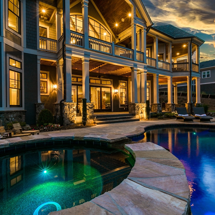 AMP Lighting and Pool Construction Project