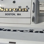 Custom Boat Lettering