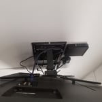 Behind 55" articulating TV