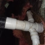 Repair Toilet Drain Line