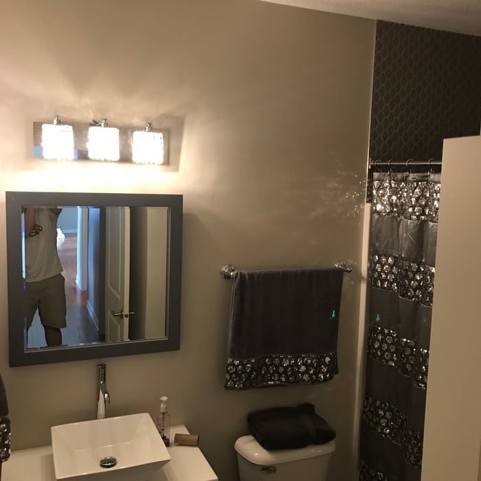 Guest Bath Vanity/Surround