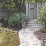 Ky creek stone walkway