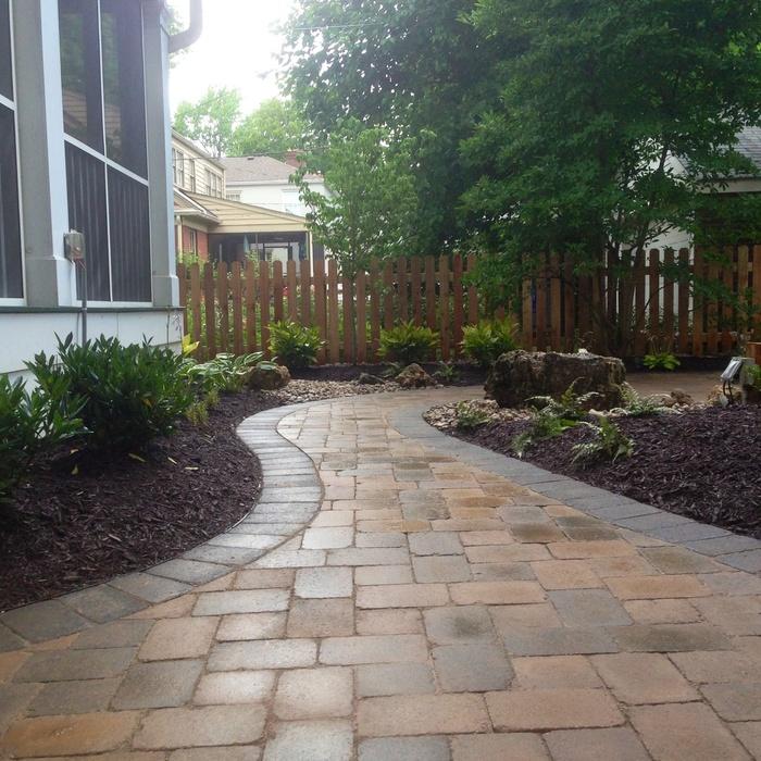 paver walkway