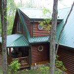 Cabin in Blowing Ro k