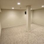 This basement was completely torn apart.