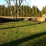 Stone Wall Restructure Before Rebuild