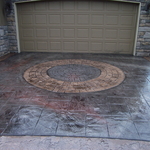 Stamped Driveway