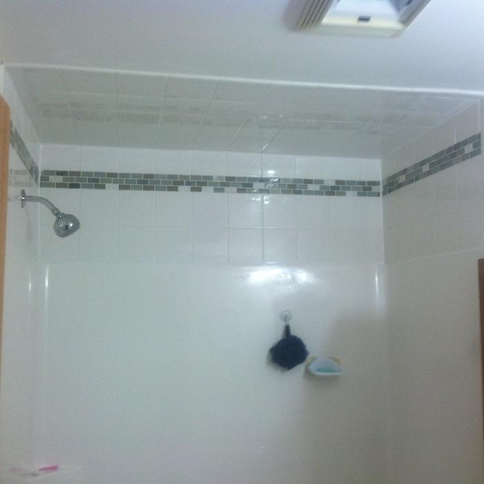 shower surround plus ceiling