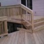 Completed Railing Trim