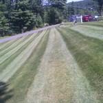 We mow hills