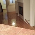 Hardwood Floor in Living Room