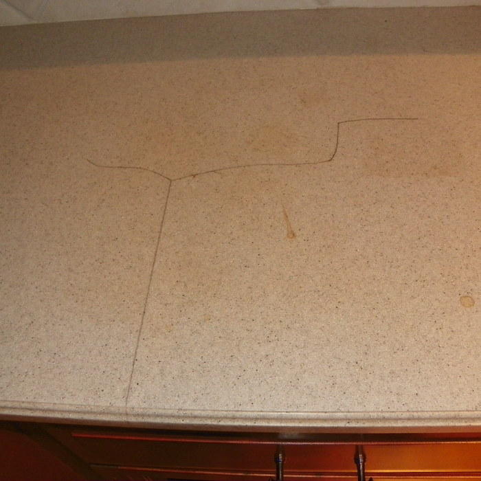 Cracked Solid Surface
