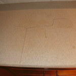 Crack in Solid Surface Countertop