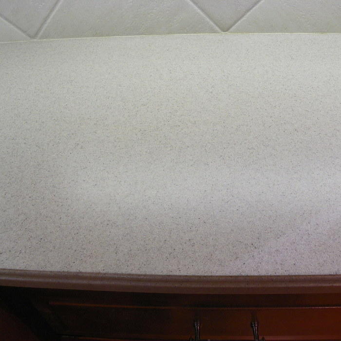 Crack in Solid Surface Countertop