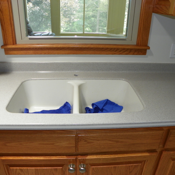 Retro fit sink replace   