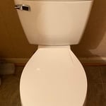 New toilet.