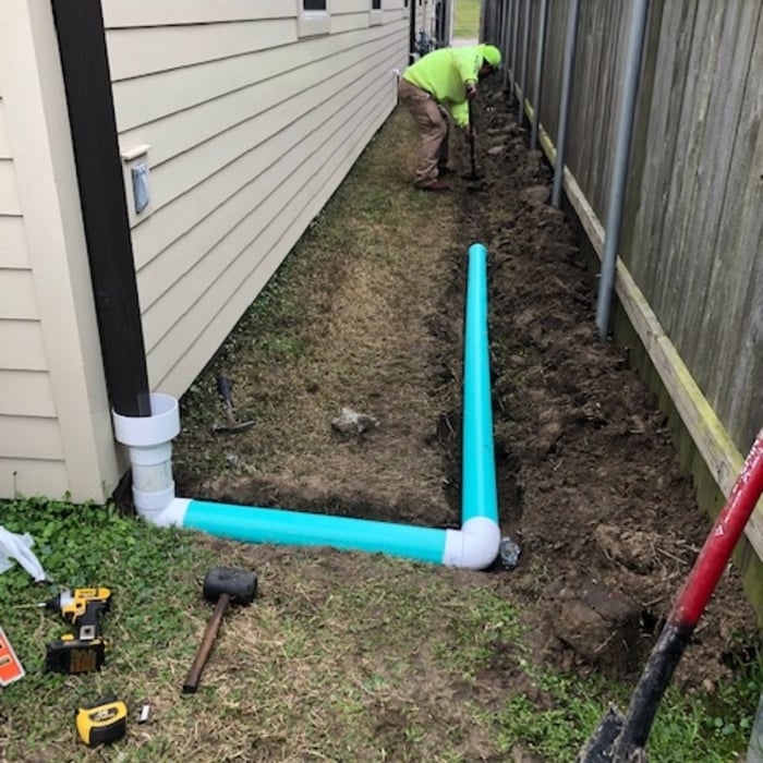 Drainage work