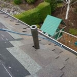 going around a vent stack