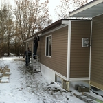 Fascia soffit install