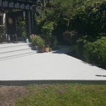 finish cape cod style deck in cape cod gray