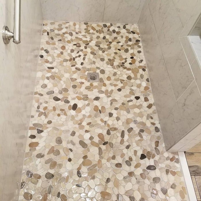 Handicap accessible bathroom remodel
