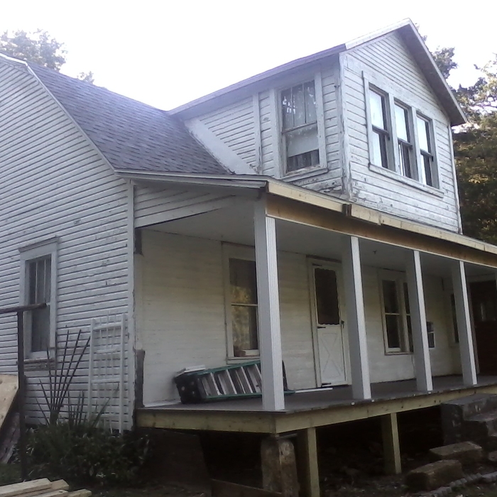 New Roof, Porch progress
