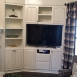 Custom built in entertainment Center