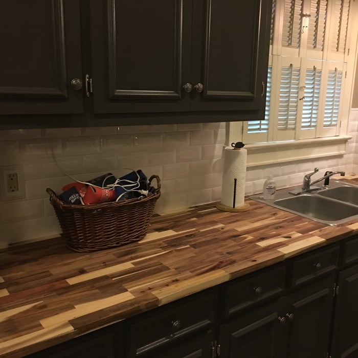 Mud Room Butcher Block Counter Top