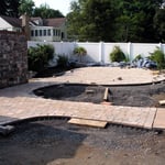 Patio In Progress