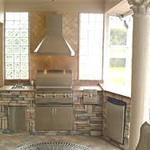 we do all phases of outdoor kitchens