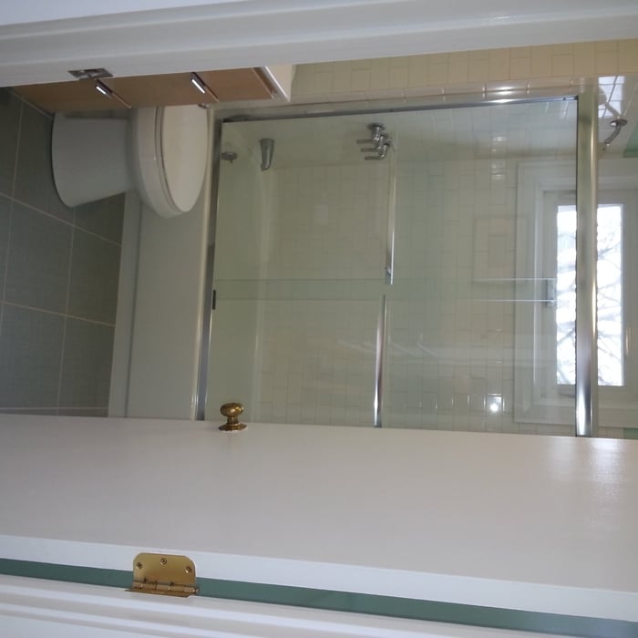 New glass door and window