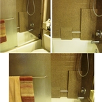 fiberglass unit refinished in natural accent
