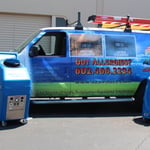 We have 2 vans to service the Phoenix Metro Area