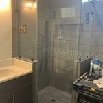Frameless Enclosure with header