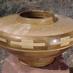 South Western style turned bowl